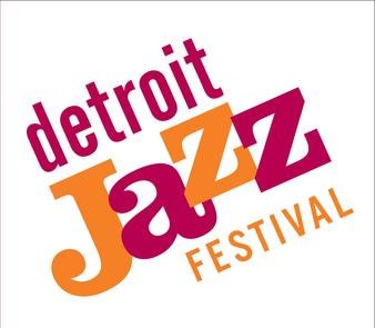 Detroit Jazz Festival 2025 logo – free music festival in downtown Detroit