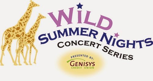 Wild Summer Nights Concert Series 2025 logo – Detroit Zoo, Royal Oak